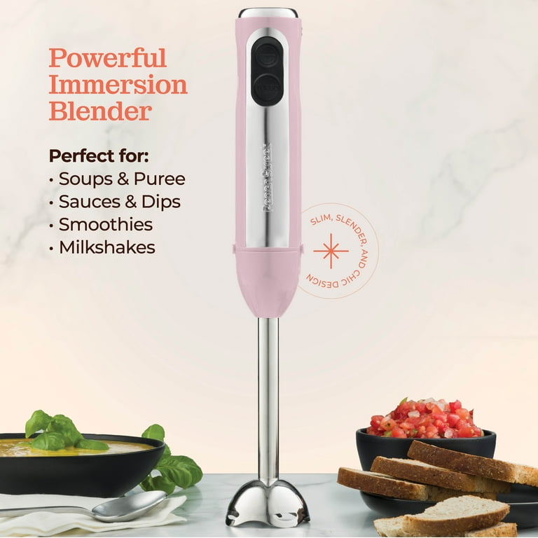 Dropship Powerful Immersion Blender; Electric Hand Blender 500 Watt With  Turbo Mode; Detachable Base. Handheld Kitchen Blender Stick For Soup;  Smoothie; Puree; Baby Food(two Replacement Heads) to Sell Online at a Lower