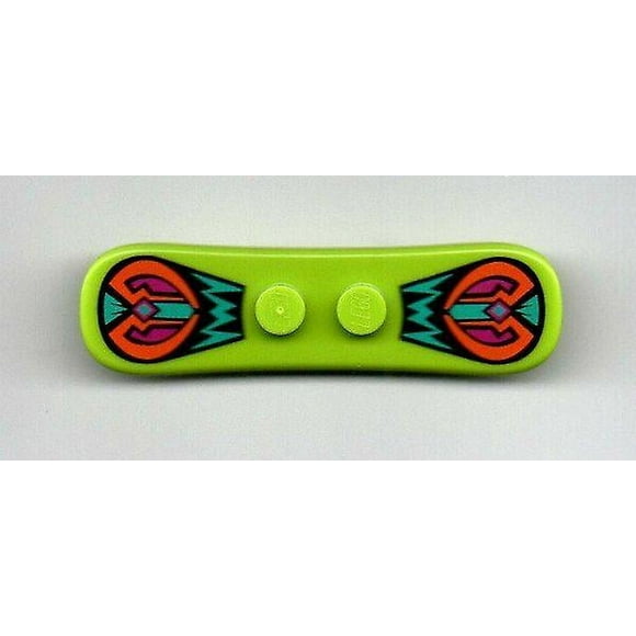 Utensilio de snowboard Lego Accessory Lime, tamaño pequeño,