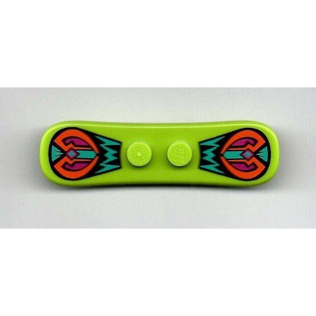 Utensilio de snowboard Lego Accessory Lime, tamaño pequeño,