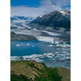 thumbnail image 2 of Garber, Howie 19x24 Gold Ornate Wood Framed with Double Matting Museum Art Print Titled - Camping near Lowell Lake-Alsek River-Kluane National Park-Yukon-Canada, 2 of 4