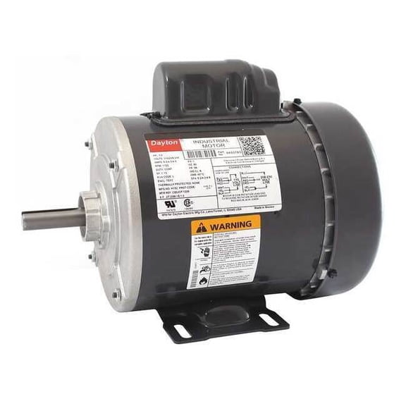 Dayton GeneralPurposeMotor,1/2hp,1725RPM,56 6K937