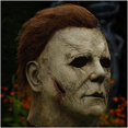 thumbnail image 2 of Máscara de Halloween de Michael Myers Brillar de Látex de cabeza completa de terror Electrónica, 2 of 5