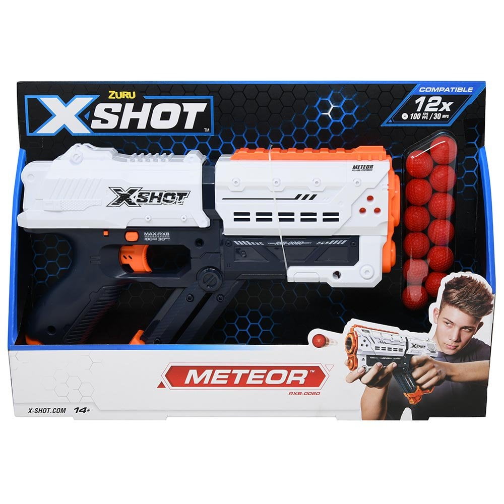 ZURU X-Shot Chaos Meteor Blaster with 12 Round Ammunition for