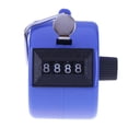 thumbnail image 1 of Counter Clicker Contadores de números de 4 dígitos Carcasa de plástico de mano Azul JShteea El nuevo, 1 of 6