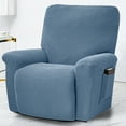 thumbnail image 4 of Naierhg Recliner Cover Stretch Soft Polyester Non Slip Side Pocket Jacquard Cover for Home, 4 of 8