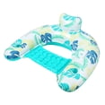 thumbnail image 2 of Inflatable Pool Floating Chairs Floating Pool Seats Floats Adult Pool Floats With Cup Holders And Handles, 2 of 4