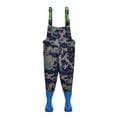 thumbnail image 3 of CUZIBR Kids Boys Girls Cartoon Camo Chest Waders Youth Fishing Waders For Toddler Children Waterproof & Fishing Waders With Boots Fashionable Dailywear For Child, 3 of 8