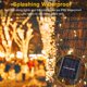 thumbnail image 2 of Cadena de luces con energía solar, 12M 100 LED a prueba de agua Cadena de luces con energía solar 8 modos Luces decorativas a prueba de agua para jardín, patio, Navidad, boda, fiesta (blanco cálido) brillar Electrónica, 2 of 5