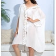 thumbnail image 4 of Vestido Holgado de Crochet para Mujer, Talla Grande, para Verano Talla Única, 4 of 10