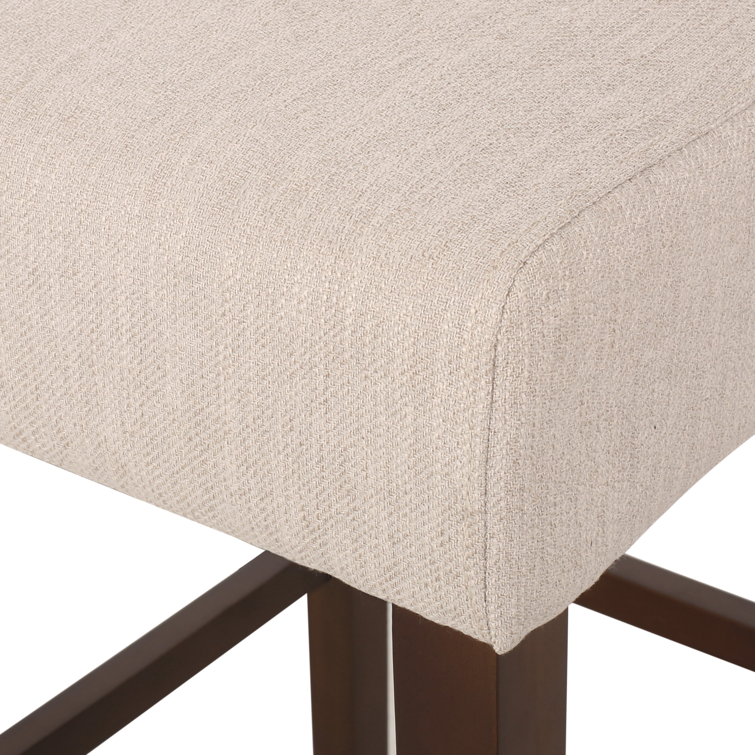 Noble House Daylanie Barstools, Beige, Espresso