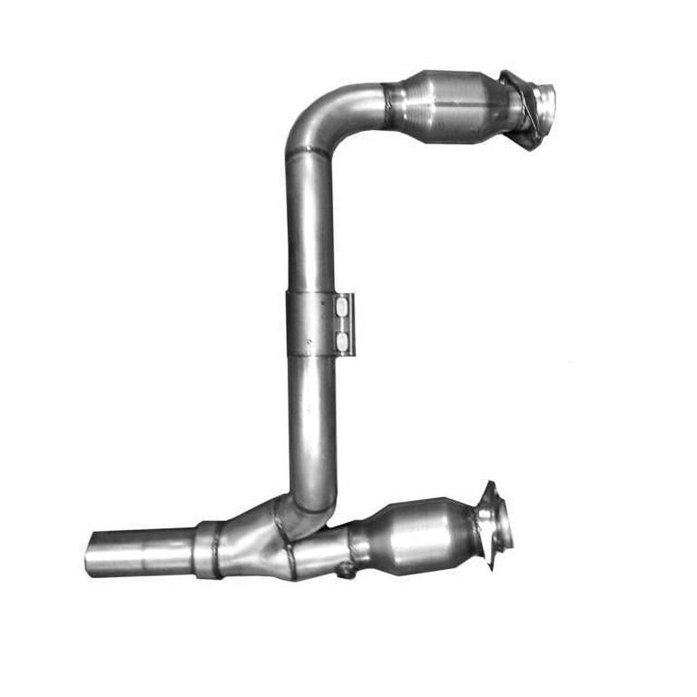 BBK 07-11 Jeep 3.8 V6 Long Tube Exhaust Headers And Y Pipe