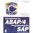 thumbnail image 1 of Pre-Owned Intro to ABAP 4 Programming for SAP Revised (Hardcover) 0761513922 9780761513926, 1 of 1