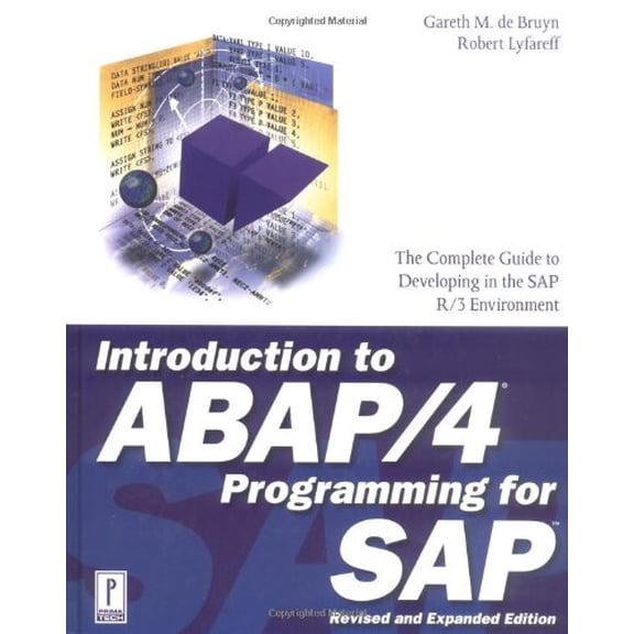 Pre-Owned Intro to ABAP 4 Programming for SAP Revised (Hardcover) 0761513922 9780761513926