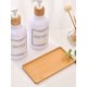 thumbnail image 5 of 1pc Bamboo Bathroom Tray, Boho Multifunctional Desktop Storage Basket For Bathroom, 5 of 5