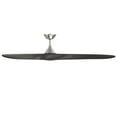 thumbnail image 4 of Malibu Indoor and Outdoor 3-Blade Smart Ceiling Fan 70in Brushed Nickel Ebony with Remote Control, 4 of 5