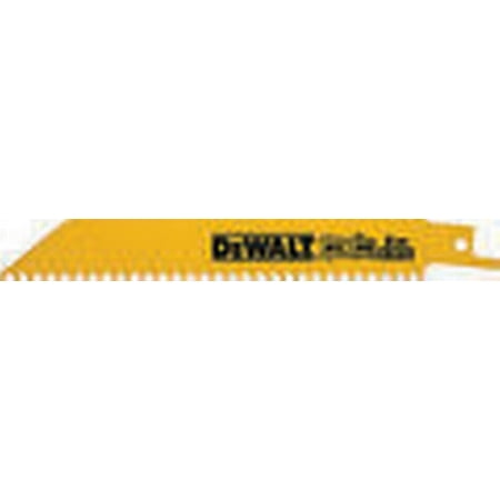 UPC: 0028874048508 | DeWalt Bi-Metal Reciproc. Saw Blade  6   6 TPI  Multi-Mat.  5/PK (115-DW4850)