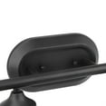 thumbnail image 4 of Yosemite Home Decor Jordan 2-Light Metal/Glass Vanity Light in Matte Black, 4 of 4