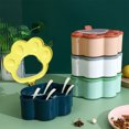 thumbnail image 1 of Bowayaoa Adorable Boîte de Rangement pour Assaisonnements en Forme de Patte, Organisateur de Condiments à 5 Compartiments avec Couvercle Transparent, Ensemble de Contenants à Épices pour Cuisine, Distributeur d'Assaisonnement Anti-Suie et Anti-Enfilage pour Comptoir, 1 of 7