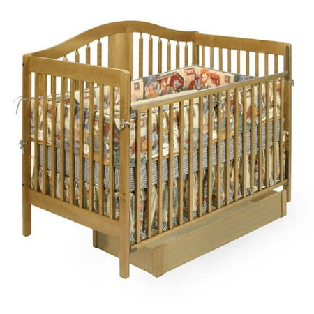 Storkcraft - Chelsea Stages 4-in-1 Crib, Oak