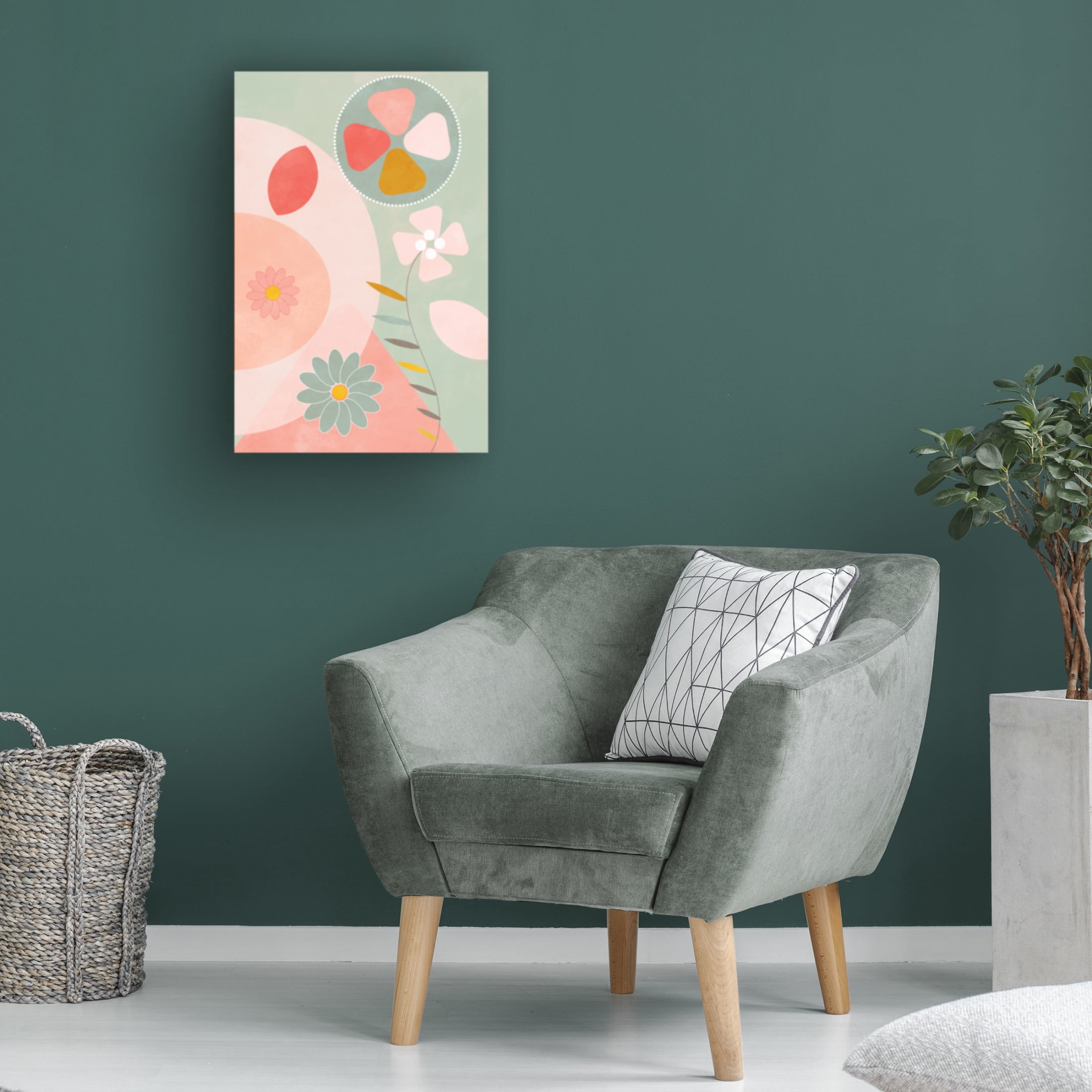 Trademark Fine Art Ana Rut Bre Friendly Colors 3 Canvas Wall Art
