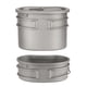 thumbnail image 2 of Juego de cantimplora de titanio para acampar al aire libre 380ml 750ml Maceta colgante Labymos  Cubiertos de titanio, 2 of 7