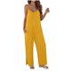 thumbnail image 1 of TaTaai Women's Summer Evening Jumpsuit Sleeveless Halter Neck Wide Leg Long Pants Solid Color Casual One Piece with Low Back Detail for Party and Night Out Gift, 1 of 5