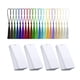thumbnail image 1 of 80x Marcadores blancos en blanco con borlas Marcadores blancos Durable Marcador colorido Borlas Cartulina Marcadores en blanco para colgante Dibujo a, 1 of 9