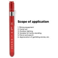 thumbnail image 3 of Pen Lights With Pupil Gauge For Nurses Doctors Portable LED Penlight, Yellow Light, 3 of 8