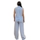 thumbnail image 2 of YARETNI MODA Conjunto Para Dama Pantalon Y Camisa Sin Mangas Rayado, 2 of 5