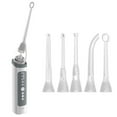 thumbnail image 1 of Kit de Retrait de Pierre Amygdalienne Électrique, Irrigateur Oral Gratte-Langue Machine de Retrait d'Amygdalite, Réutilisable 3 Niveaux d'Aspiration Réglables avec 5 Buses en Silicone pour Éliminer la Mauvaise Haleine, 1 of 7