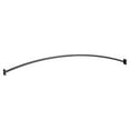 thumbnail image 3 of Moen CSR2168 Matte black adjustable curved shower rod, 3 of 4