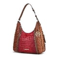 thumbnail image 2 of Bolso de hombro de piel de cocodrilo, 2 of 2