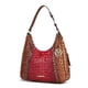 thumbnail image 2 of Bolso de hombro de piel de cocodrilo, 2 of 2