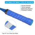 thumbnail image 4 of Anti Slip Sweatband Absorbent PU Tennis Badminton Racket Grip Tape, Blue 8 Pack, 4 of 6