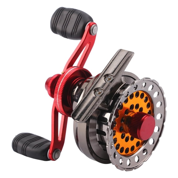 Metal Fishing Reels Equipped With Line Counter Trolling Reel Wheel left