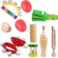 thumbnail image 1 of 11Pcs Kids Baby Musical Instruments Set Montessori Toys For 3 4 5 6 Years Old Children Early Educational Brinquedos Infantil, 1 of 7