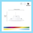 thumbnail image 2 of Lámpara empotrable Smart Retrofit WiZ Color de 6 pulgadas, 1150 lm, 2700 K-6500 K, 2 of 9