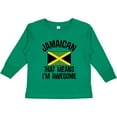 thumbnail image 3 of Inktastic Jamaica Awesome Jamaican Boys or Girls Long Sleeve Toddler T-Shirt, 3 of 5