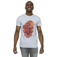 thumbnail image 2 of Harry Potter Mens Gryffindor Sketch Crest T-Shirt, 2 of 3