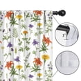 thumbnail image 4 of Pioneer Flower Floral Print Pattern Insulated Teens Curtains Set Of 2, Bedroom Essentials, Toddler Room Decor 42"x84", 4 of 5