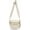 Beige, variant on Checkered Crossbody Bum Bags for Women, Spacious Nylon Sling Bag Fanny Pack witn Adjustable  Strap Belt Bag