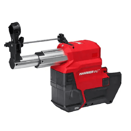 Restored Milwaukee Tool 2912-DE M18 18V Li-Ion HAMMERVAC HEPA Filtered Dust Extractor for 1 in. SDS Plus Rotary Hammer (Tool-Only) (Refurbished)