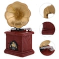 thumbnail image 2 of Retro Mini Phonograph Multi 1Set 3.9x1.8x1.4in Resin Home Decor, 2 of 5