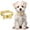 Yellow, variant on Mumup Cute Dog Collar with Bling Rhinestone, Bling Dog Collar Adjustable Leather Diamond Sparkling Jewel Accessories Intended for Teacup/Cat/Small Medium Large Pet