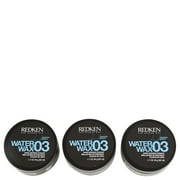 Redken Water Wax 03 Shine Defining Pomade 3 Ct 1.69 oz
