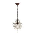 thumbnail image 1 of Elk Lighting Pendentif Elise en Rouille et Cristal Clair, 1 of 2