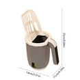 thumbnail image 5 of CQCYD under $5 Cat Litter Scooper with Holder Kitty Litter Scoop with Waste Can, Portable Cat Litter Shovel Easy to Clean Suitable for Kittens, 5 of 9