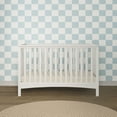 thumbnail image 3 of Child Craft London 4-in-1 Convertible Crib, Baby Crib Converts to Day Bed, Toddler Bed and Full Size Bed, 3 Adjustable Mattress Positions, Non-Toxic, Baby Safe Finish (Matte White), 3 of 8