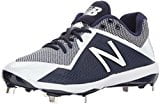 new balance men's l4040v4 synthetic low metal cleats