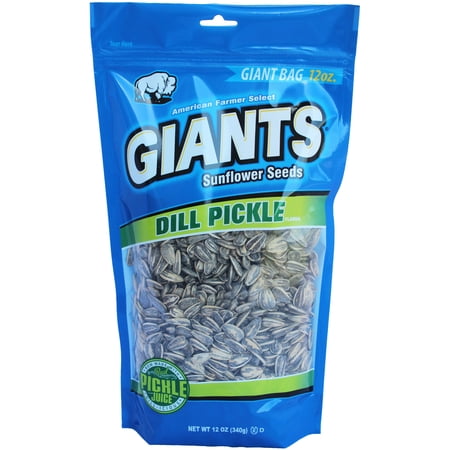 Giant Snacks Dill Pickle Sunflower Seeds, 12 oz
